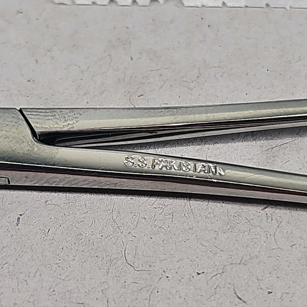 S.S Pakistan Needle Holder Curved 5.5'' Stainless Steel New